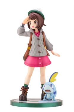 POKÉMON -  FIGURINE DE GLORIA ET 	LARMÉLÉON - 1/8 -  ARTFX J