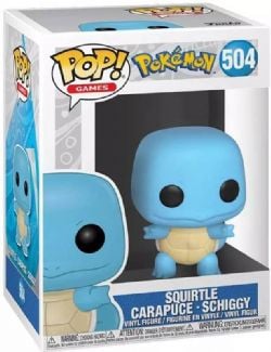 POKÉMON -  FIGURINE POP! EN VINYLE DE CARAPUCE (10 CM) 504