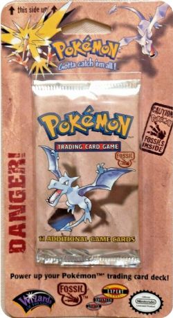 POKÉMON -  FOSSIL - PAQUET BLISTER - MODÈLE ALÉATOIRE - VOIR DESCRIPTION POUR DÉTAIL (ANGLAIS)