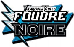 POKÉMON -  FOUDRE NOIRE - SYMBIOS COLLECTION AUTOCOLLANT - BLISTER DE 3 PAQUETS (FRANÇAIS) SV10.5 -  ÉCARLATE & VIOLET