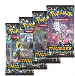 POKÉMON -  LOST THUNDER - PAQUET BOOSTER (ANGLAIS) -  SUN & MOON