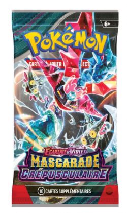 POKÉMON -  MASCARADE CRÉPUSCULAIRE - PAQUET BOOSTER (FRANÇAIS) (P10/B36) SV6 -  ÉCARLATE & VIOLET