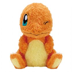 POKÉMON -  PELUCHE DE SALAMÈCHE CLIN D'OEIL (31 CM) -  MOFUGUTTO KUTSUROGI TIME