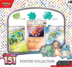 POKÉMON -  POKÉMON 151 - POSTER COLLECTION(ANGLAIS) SV3.5 -  SCARLET & VIOLET