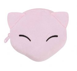 POKÉMON -  PORTE-MONNAIE EN PELUCHE MEW - VERSION C