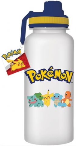 POKÉMON -  PREMIÈRE GÉNÉRATION, AVEC ENSEMBLE D'AUTOCOLLANTS (946 ML) -  BOUTEILLE EN PLASTIQUE