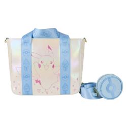 POKÉMON -  SAC FOURRE-TOUT PIKACHU  PORTE-MONNAIE POKEBALL -  LOUNGEFLY