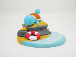 POKÉMON -  SCENE LUMINEUSE DE CARAPUCE