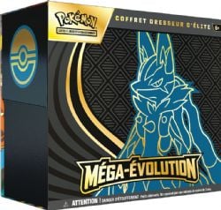 POKÉMON -  SET DE BASE - COFFRET DRESSEUR D'ÉLITE MÉGA-LUCARIO (FRANÇAIS) ME01 -  MÉGA-ÉVOLUTION