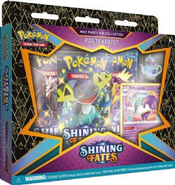 POKÉMON -  SHINING FATES - MAD PARTY PIN COLLECTION - POLTEAGEIST (ANGLAIS) -  SWORD & SHIELD