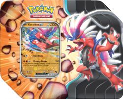 POKÉMON -  SLASHING LEGENDS - KORAIDON EX TIN (ANGLAIS) -  SCARLET & VIOLET