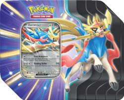 POKÉMON -  SLASHING LEGENDS - ZACIAN EX TIN (ANGLAIS) -  SCARLET & VIOLET