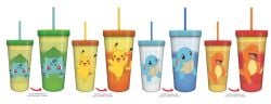 POKÉMON -  STARTER GOBELETS À COULEURS CHANGEANTES - ENSEMBLE DE 4 (710 ML)