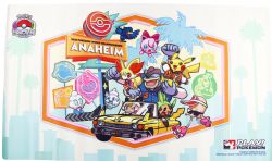 POKÉMON -  SURFACE DE JEU & SAC DE TRANSPORT - EN VOITURE - ANAHEIM 2025 -  WORLD CHAMPIONSHIPS 2025