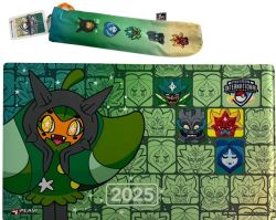 POKÉMON -  SURFACE DE JEU & SAC DE TRANSPORT - OGERPON -  INTERNATIONAL CHAMPIONSHIPS 2025