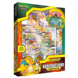 POKÉMON -  TAG TEAM GENERATIONS PREMIUM COLLECTION (7 PACKS + ACCESSORIES) -  PALE MOON-GX