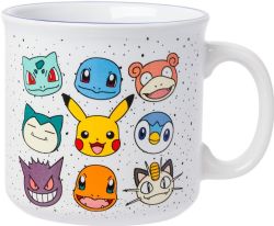 POKÉMON -  TASSE DE CAMPER TÊTES DE POKÉMON