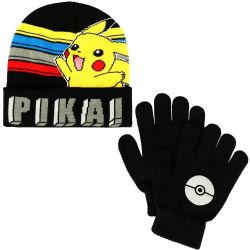 POKÉMON -  TUQUE À RAYURE PIKACHU