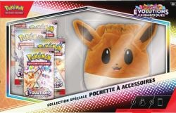 POKÉMON -  ÉVOLUTIONS PRISMATIQUES - COLLECTION SPÉCIALE POCHETTE À ACCESSOIRES (FRANÇAIS)***LIMITE DE 2 ARTICLE PAR CLIENT*** SV8.5 -  ÉCARLATE & VIOLET
