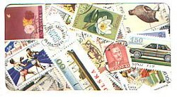 POLOGNE -  300 DIFFÉRENTS TIMBRES - POLOGNE
