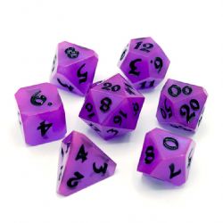 POLY RPG DICE SET -  AVALORE ENCHANTED MISCHIEF -  DIE HARD