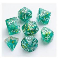 POLY RPG DICE SET -  MINT -  CANDY-LIKE SERIES