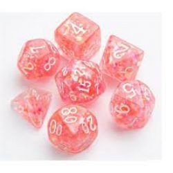 POLY RPG DICE SET -  PEACH -  CANDY-LIKE SERIES