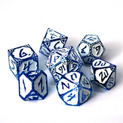 POLY RPG DICE SET -  SKYFORGE HEXBREAKER -  DIE HARD