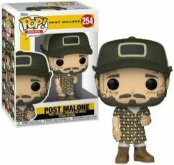 POST MALONE -  POP! FIGURINE EN VINYLE DE POST MALONE AVEC ROBE D'ÉTÉ (10 CM) 254