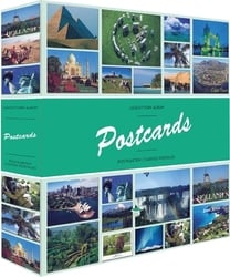 POSTCARDS -  ALBUM POSTCARDS POUR 600 CARTES POSTALES ET PHOTOS