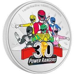 POWER RANGERS -  30E ANNIVERSAIRE DE POWER RANGERS -  PIÈCES DE LA NOUVELLE-ZÉLANDE 2023