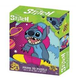 PRIME 3D -  DISNEY - STITCH LE SURFEUR (500 PIÈCES) -  STITCH