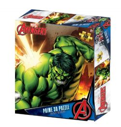 PRIME 3D -  MARVEL AVENGERS - HULK (500 PIÈCES) -  MARVEL AVENGERS
