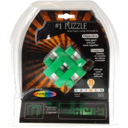 PUZZLE MASTER -  #1 METAL PUZZLE - DIFFICULTY 8/10 - MINIMUM ORDER - 6 PCS