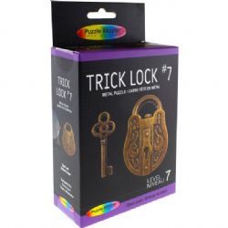 PUZZLE MASTER -  TRICK LOCK #7 PUZZLE - DIFFICULTY LEVEL 7/10