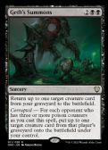 Phyrexia: All Will Be One Commander -  Geth's Summons