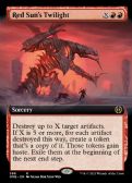 Phyrexia: All Will Be One -  Red Sun's Twilight