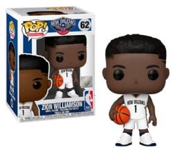 PÉLICANS DE LA NOUVELLE-ORLÉANS -  FIGURINE POP! EN VINYLE DE ZION WILLIAMSON #1 (10 CM) 62