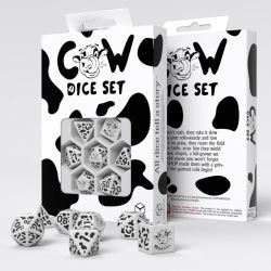 Q-WORKSHOP COW DICE SET -  MOOZILLA
