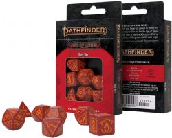 Q-WORKSHOP -  PATHFINDER, ENSEMBLE DE DÉS JDR, AGE OF ASHES -  PATHFINDER