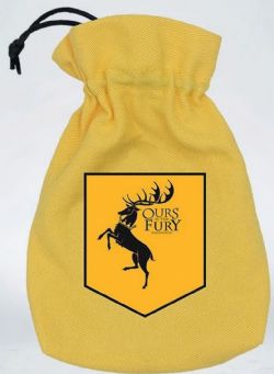 Q-WORKSHOP -  POCHETTE POUR DÉS BARATHEON -  GAME OF THRONES