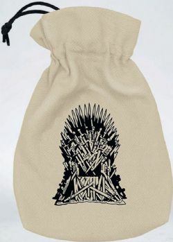 Q-WORKSHOP -  POCHETTE POUR DÉS - LE THRONE -  GAME OF THRONES