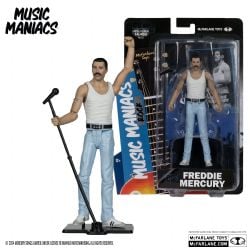 QUEEN -  FIGURINE DE FREDDIE MERCURY - MUSICS MANIACS -  MCFARLANE TOYS