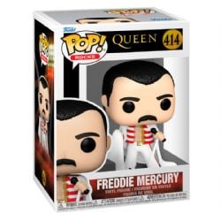 QUEEN -  FIGURINE POP! EN VINYLE DE FREDDIE MERCURY - WE WILL ROCK YOU TOUR (10 CM) 414