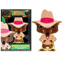 QUI VEUT LA PEAU DE ROGER RABBIT -  POP! BADGE ÉMAILLÉ DE SMARTY WEASEL (7 CM) -  POP PIN 08