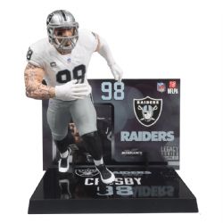 RAIDERS DE LAS VEGAS -  #98 MAXX CROSBY (18 CM) - CHASE -  MCFARLANE TOYS