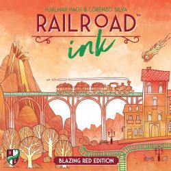 RAILROAD INK -  BLAZING RED EDITION (ANGLAIS)