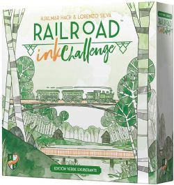 RAILROAD INK -  CHALLENGE VERT LUXURIANT EDITION (ANGLAIS)