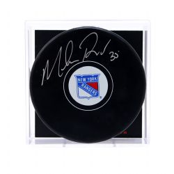 RANGERS DE NEW YORK -  RONDELLE DE HOCKEY AUTOGRAPHIÉE PAR MIKE RICHTER