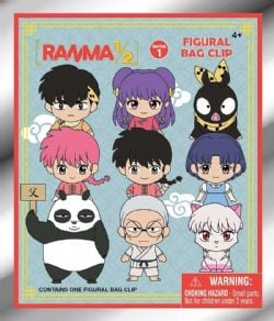 RANMA 1/2 -  PORTE-CLÉ FIGURINE 3D ALÉATOIRE - SÉRIE 1
